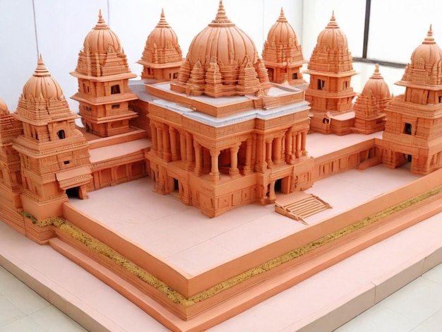 Model of Ayodhya shri Ram mandir Ram temple