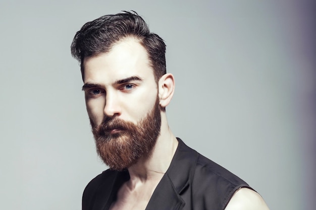 Model Beard Man