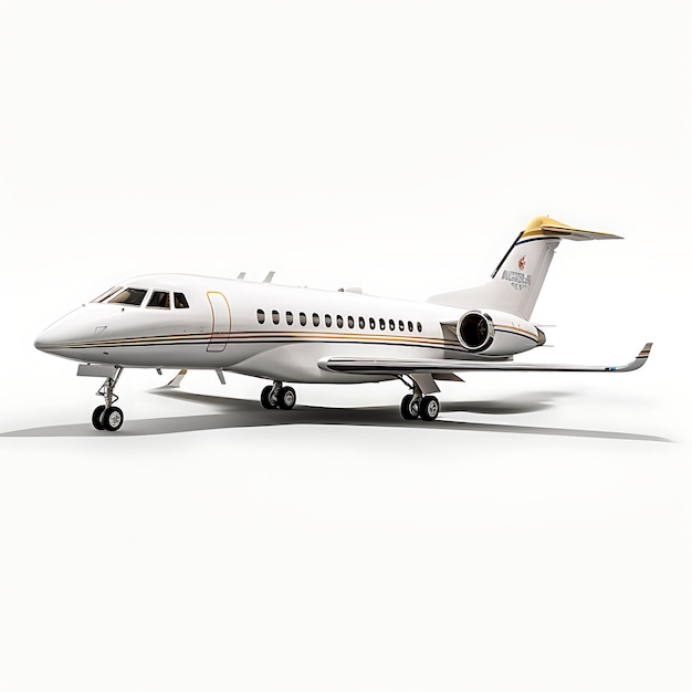 Photo model dassault falcon 2000 1993 business jet on white background s illustration assembly designs