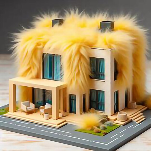 a model of a house called a house called a city