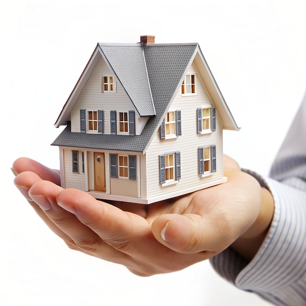 a model of a house realestate