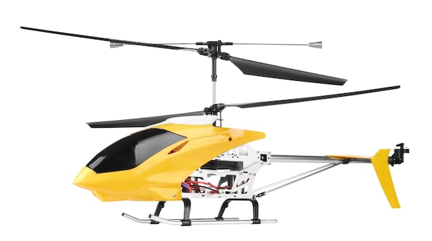 Model radiocontrolled helicopter