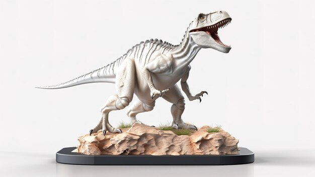 A model of a t - rex dinosaur