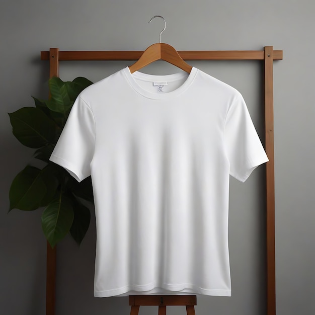 model van een leeg T-shirt