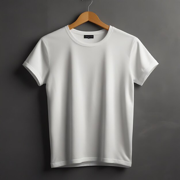 model van een leeg T-shirt