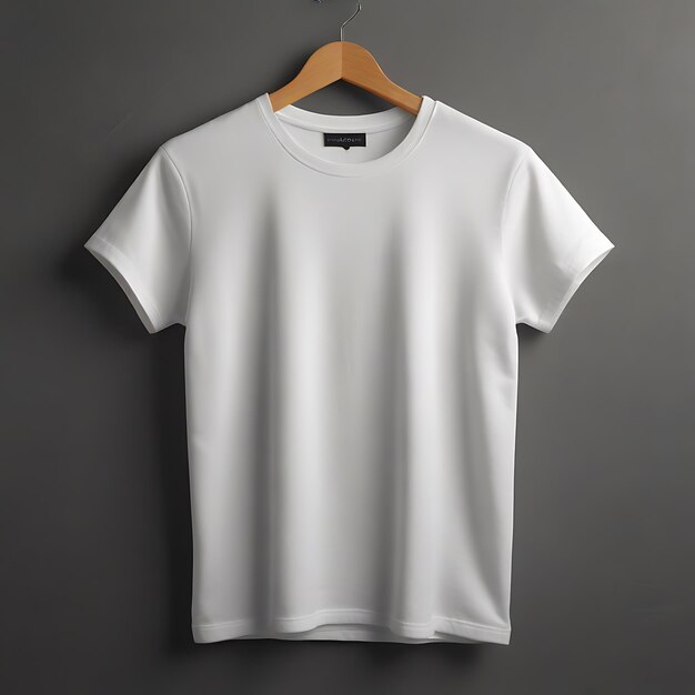 model van een leeg T-shirt