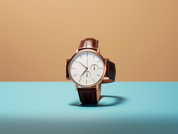 Foto model van een luxe horloge