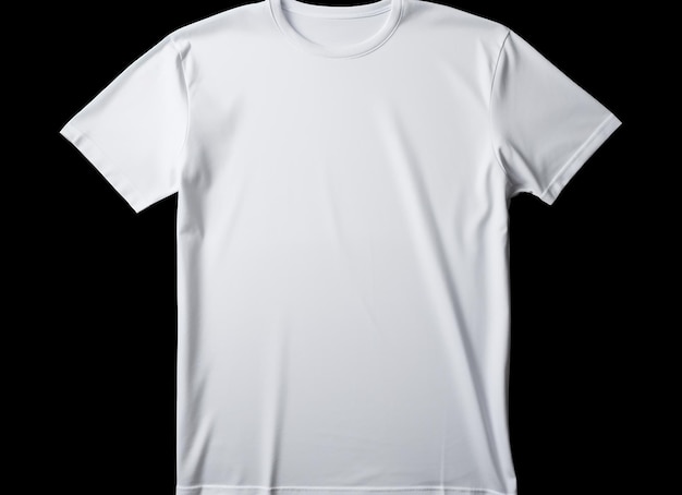 Model Witte T-shirt Stock Foto Bebouwde Transparante T-shirt Markering