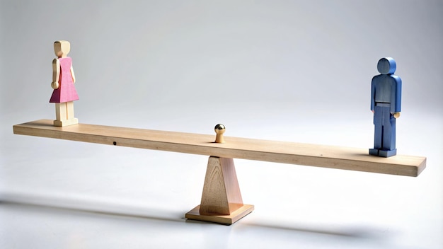 Photo a model of a wooden plane with a small arrow on the bottom