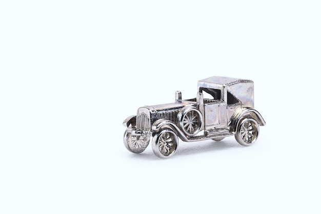 modellen van retro auto's in miniatuur