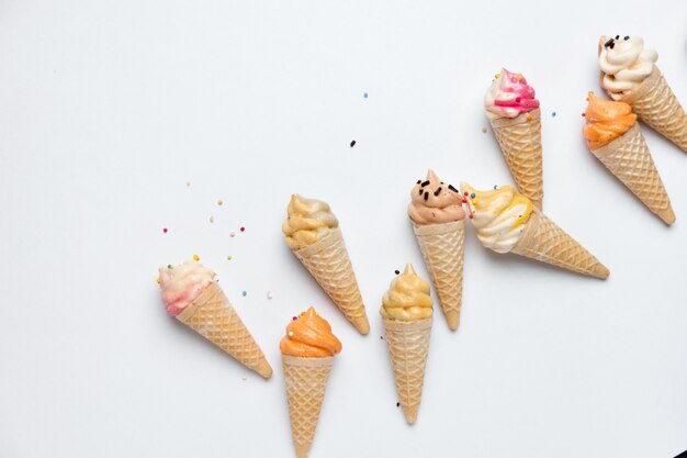 Models of ice cream cones