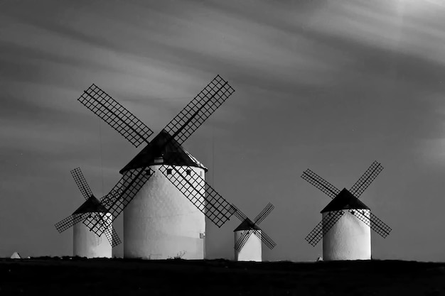 Photo models of windmills