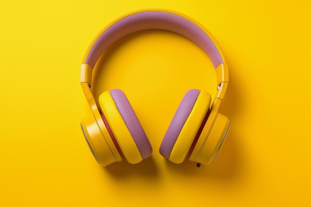 Modern 3D Headphones Ai generative