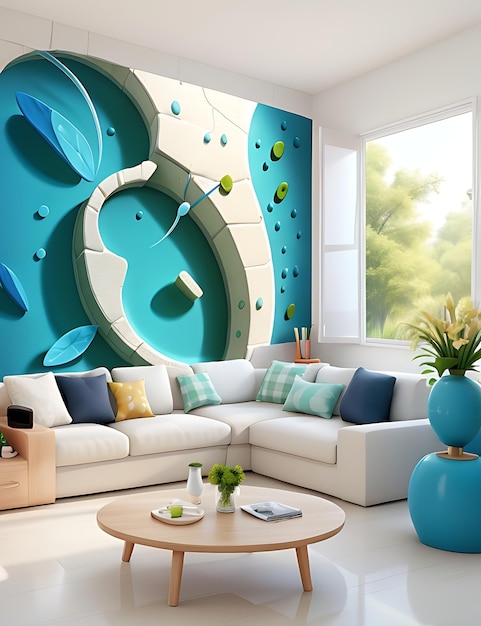 Modern 3D Wall Paintings