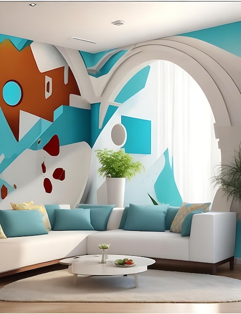 Modern 3D Wall Paintings