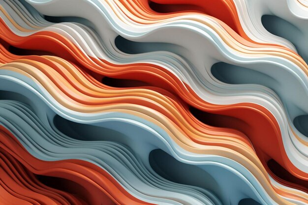 Modern abstract 3 d art background