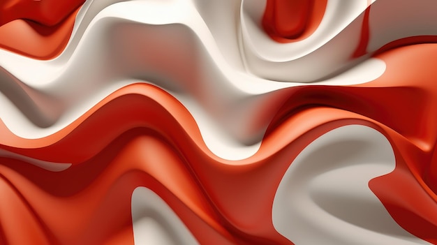 Modern Abstract 3D Background Generative AI