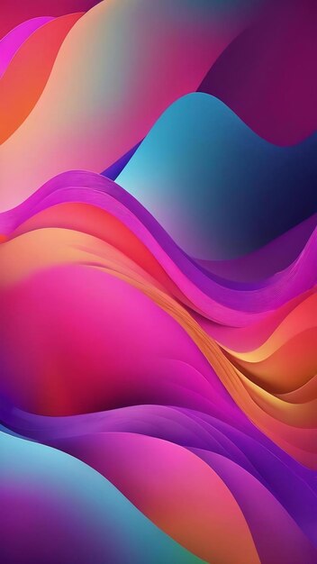 Modern abstract background colorful gradient background template