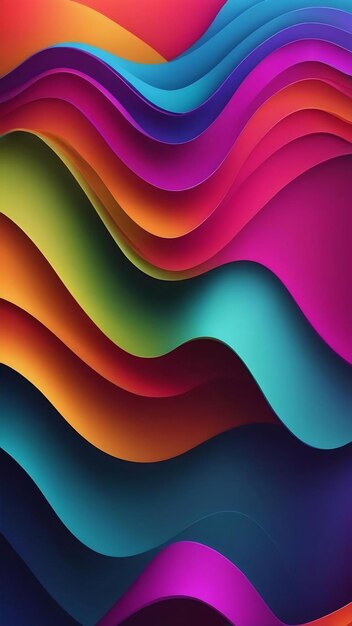 Modern abstract background colorful gradient background template