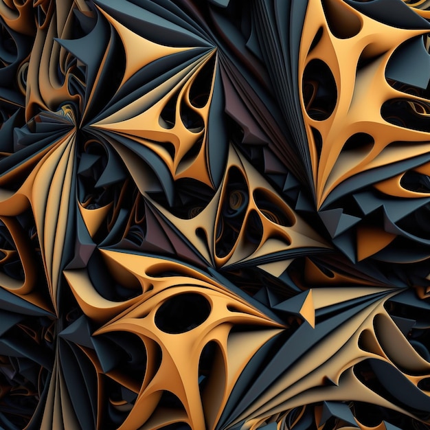 Modern Abstract Background futuristic pattern Generative AI