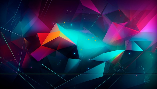 Modern abstract background with geometric shapes
