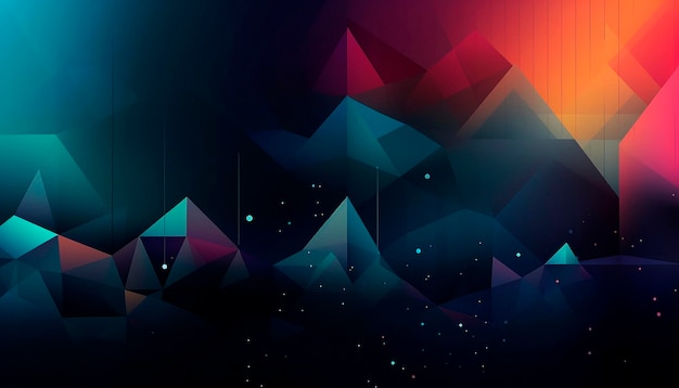 Modern abstract background with geometric shapes