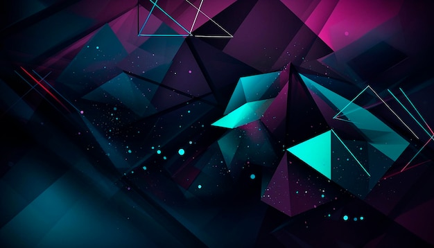 Modern abstract background with geometric shapes