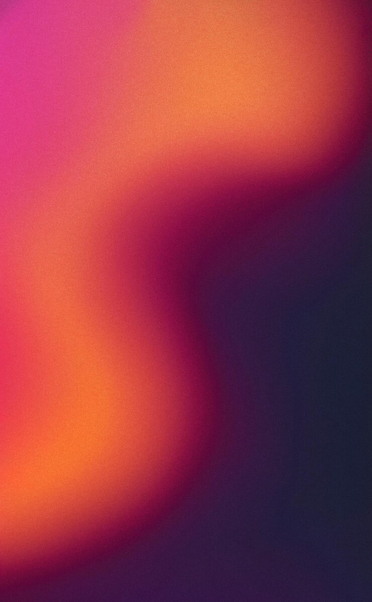 Photo modern abstract gradient background with colorful smooth banner template and fine grainy texture