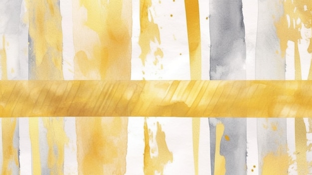 Modern Abstract grunge gold striped pattern liquid watercolor background generative AI