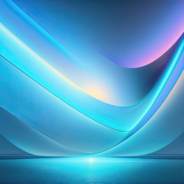 Modern abstract light blue background