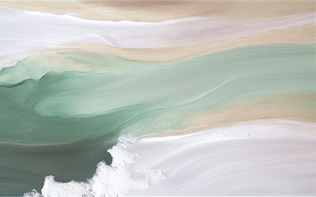 Modern abstract oil painting sea art pattern background