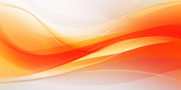 Современный абстрактный оранжевый фон кривой для красивых бизнес-баннеров
