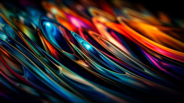 modern abstract painting colorful textures with futuristic and realistic patterns modern background