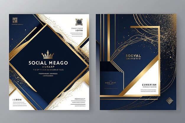 Modern Abstract Template Design Contemporary Style Graphic Creative Cover Design for Advertise