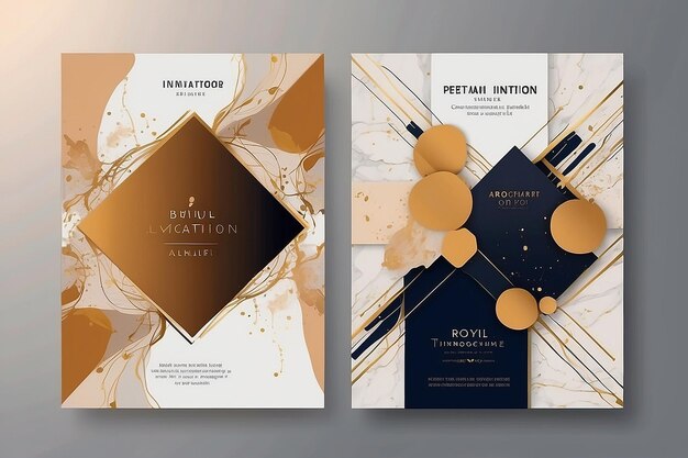 Photo modern abstract template design contemporary style graphic creative cover design for advertise