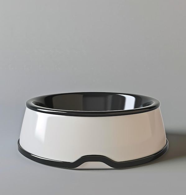 Modern aesthetic dog bowl with bone details the perfect combination of functionality and style for pet owners