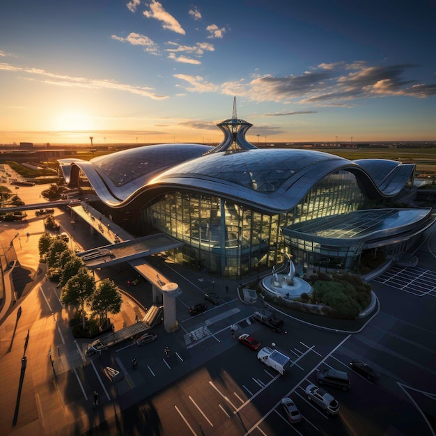 현대적인 공항 설계