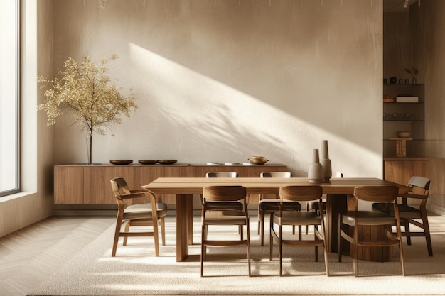 Современный дизайн интерьера квартиры с столовой и гостиной