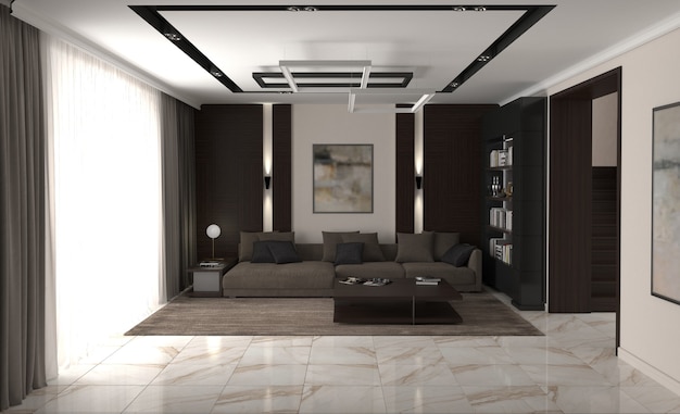 Modern apartment interior