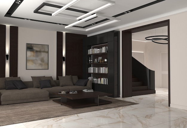 Modern apartment interior