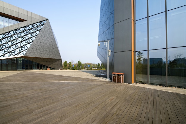 Modern Architecture of Art Center in Chongqing, China