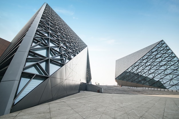 Modern Architecture of Art Center in Chongqing, China