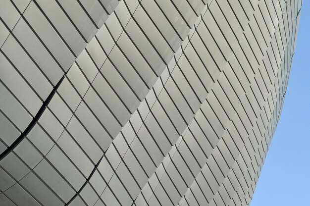 Photo modern architecture pattern of a stadium