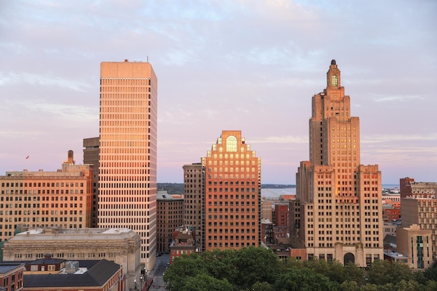 modern architecture in Providence represents the city's growth and innovation while the historical