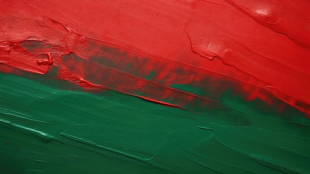 a modern art abstract texture of red and green colors