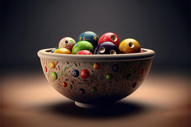 Modern Art Bowl