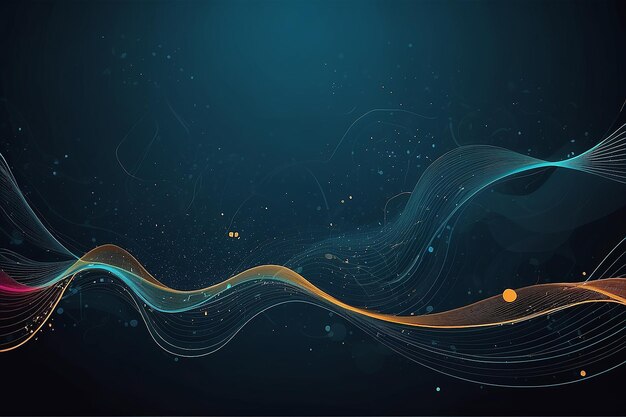 Modern background design with abstract graphs and textures Fully editable vector