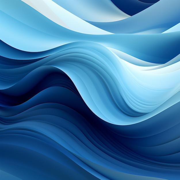 modern background waves modern minimalist style blue geometry fractal waves modern and minimal