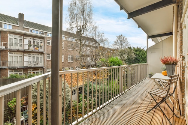 Modern balcony design