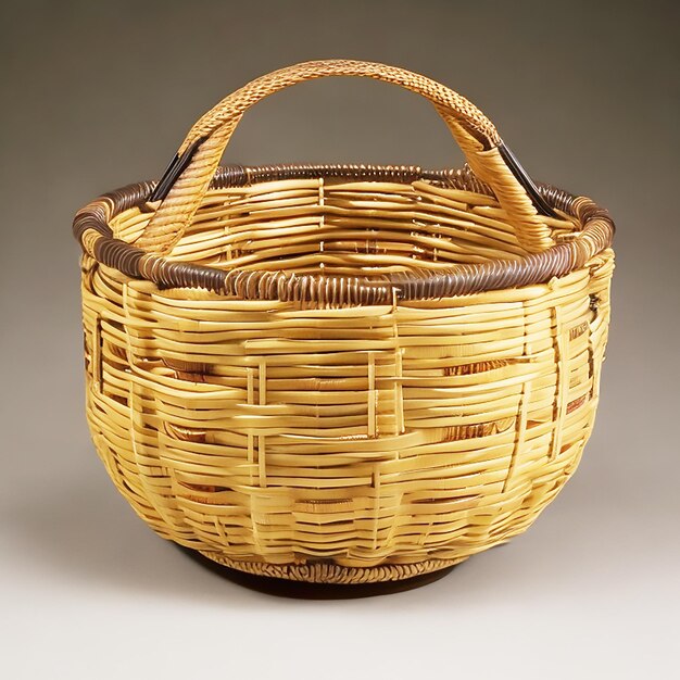 Modern basket image ai generated